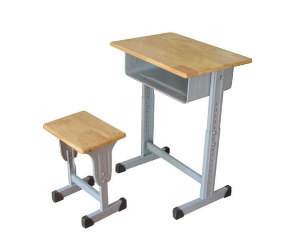 升降学生课桌椅厂家钢木课桌供应商